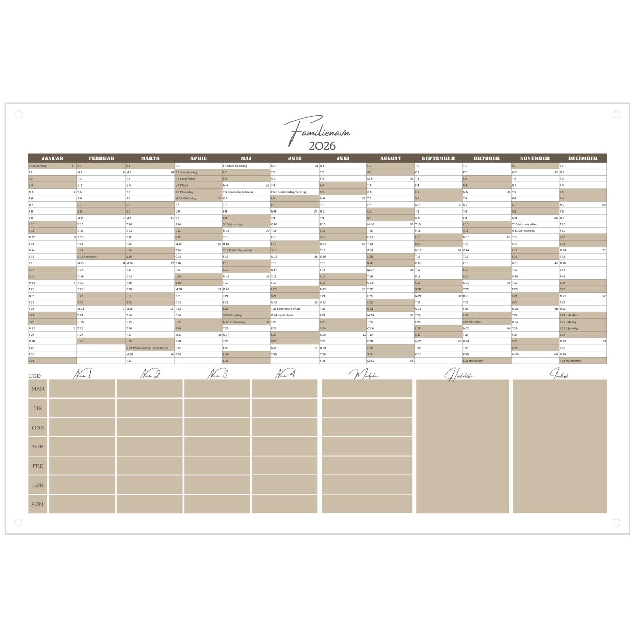Familiekalender no 1-beige-1250x1250px