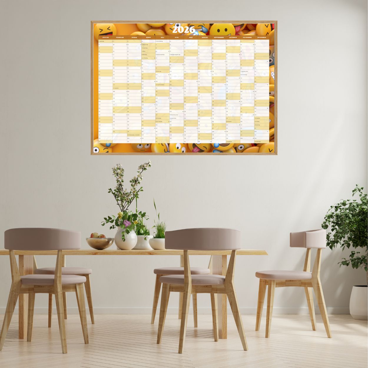 Vægkalender-2026-cuties-emojies-miljø-1250x1250px