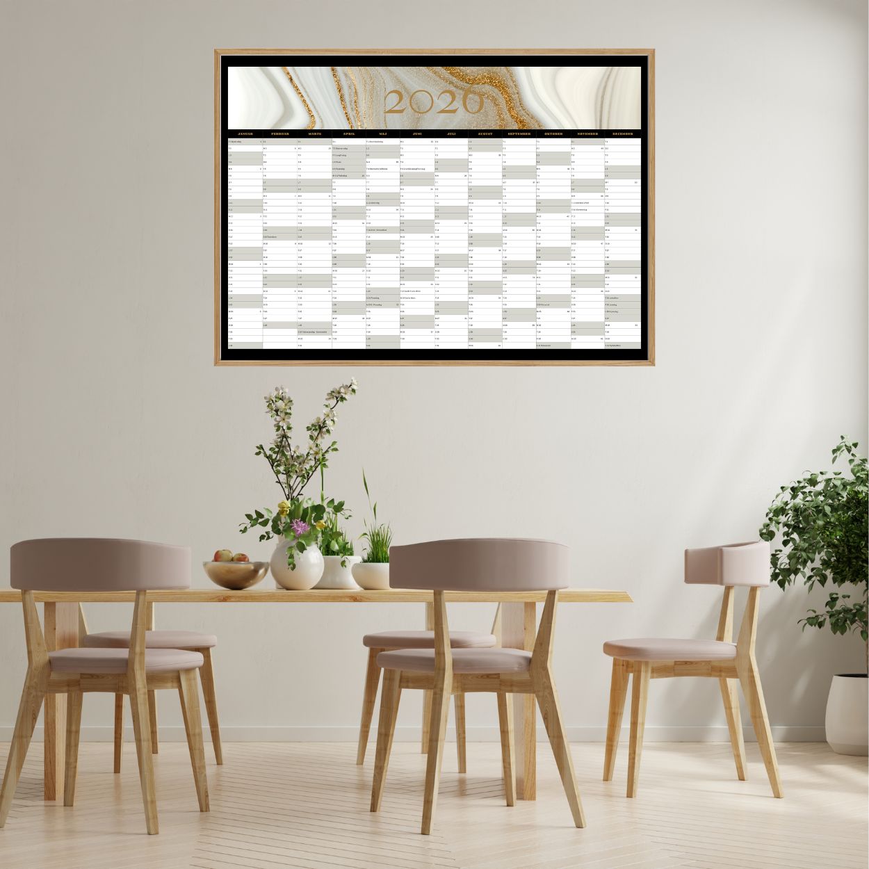 Vægkalender-2026-sort marmor-miljø-1250x1250px