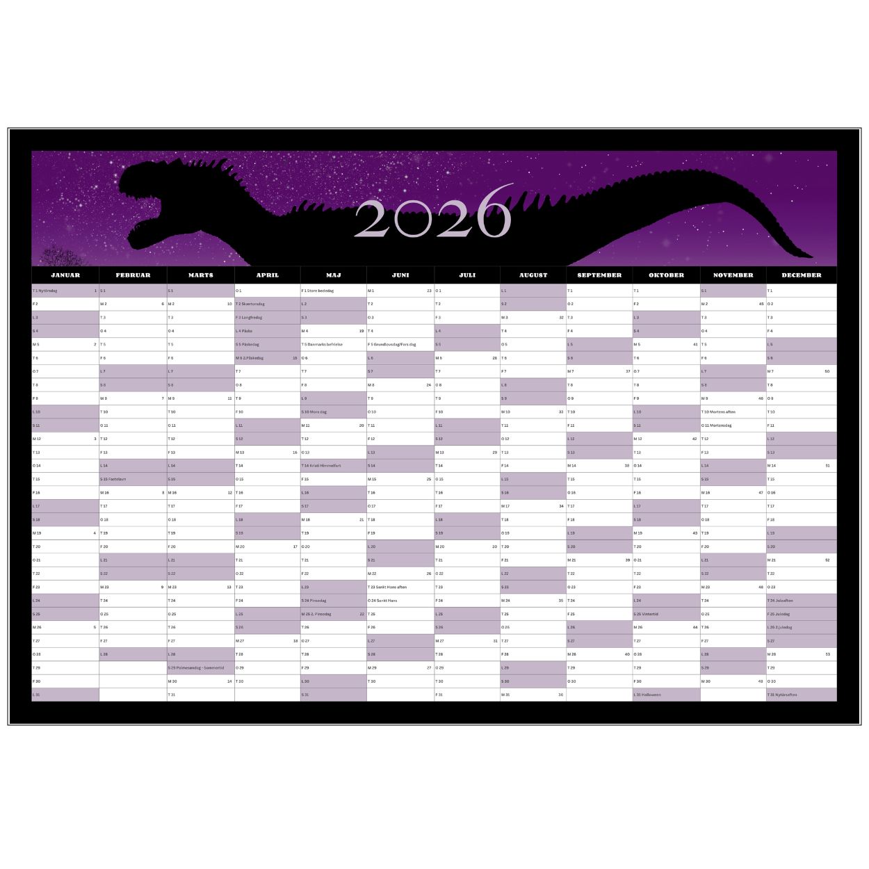 Vægkalender-2026-tyrannosaurus-1250x1250px